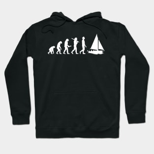 Funny Sailing Evolution Gift For Sailors & Skippers Hoodie